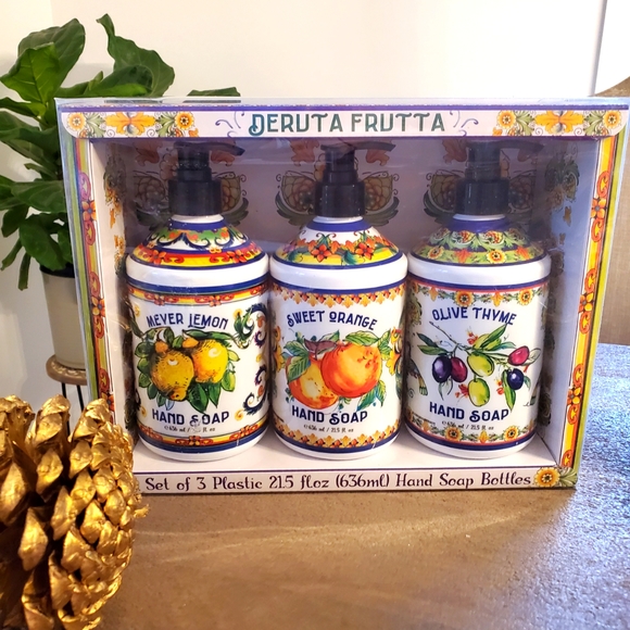 italian collections Other Italian Deruta Frutta Hand Soap